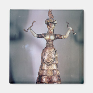 The Goddess of the Serpents Magnet