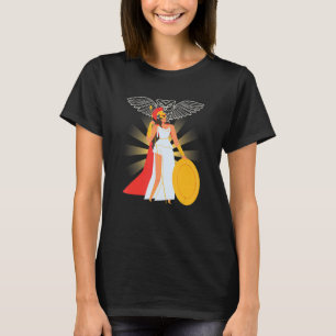The Goddess Of Wisdom Greek Mythology Ancient Gree T-Shirt