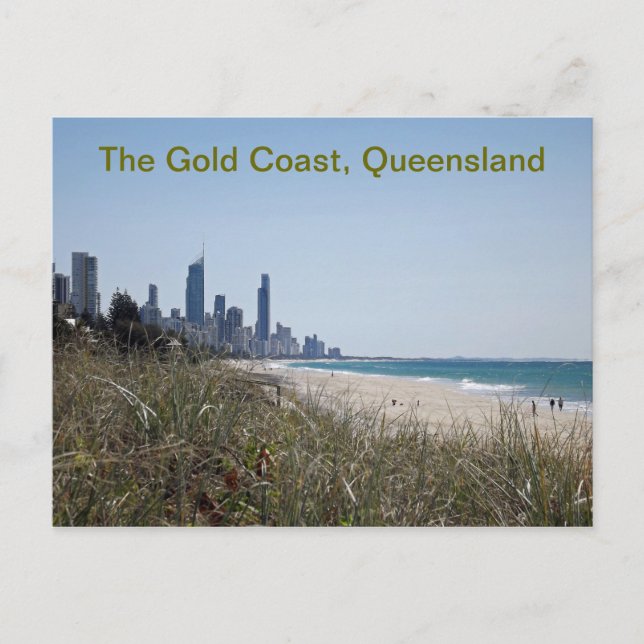 The Gold Coast, Queensland, Australia Postcard (Front)
