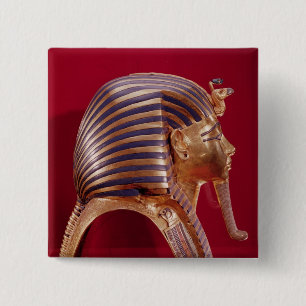 The gold mask, from the Treasure of 15 Cm Square Badge