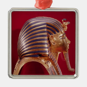 The gold mask, from the Treasure of Metal Tree Decoration