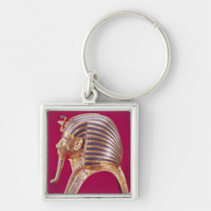 The gold mask key ring