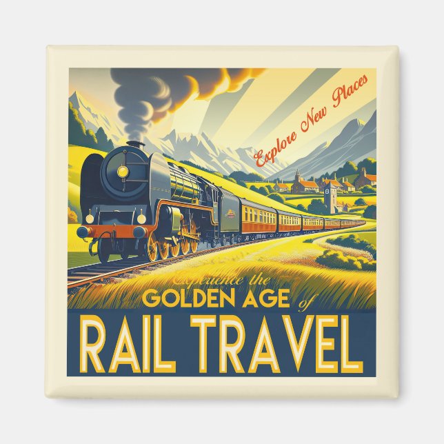 The Golden Age - Bordered Magnet (Front)