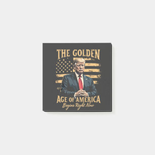 The Golden Age of America Begins Now Post-it Notes