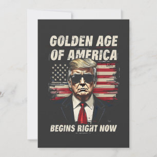 The Golden Age of America Begins Now Trump 4th Announcement
