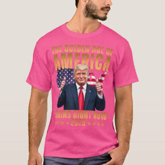 The Golden Age Of America Begins Right Now 2025 T T-Shirt