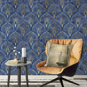 The Golden Age of Grace Art Nouveau  Cushion