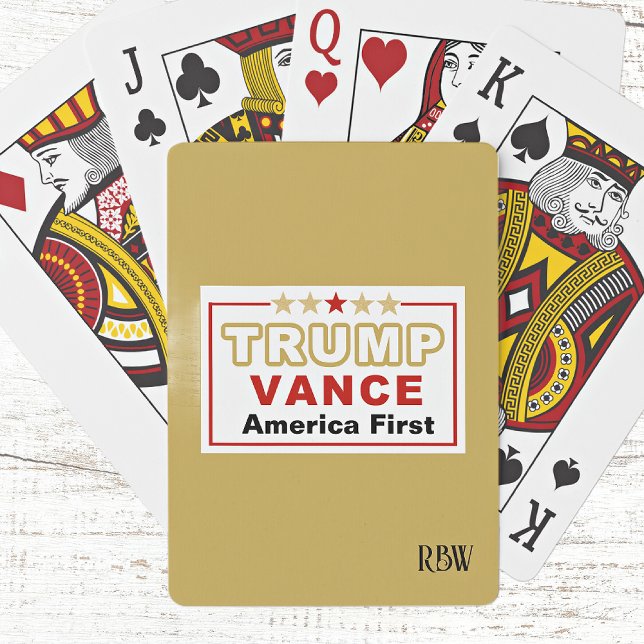 The Golden Age Trump-Vance America First Playing Cards (Creator Uploaded)