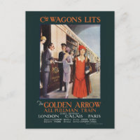 The Golden Arrow Vintage Poster 1925