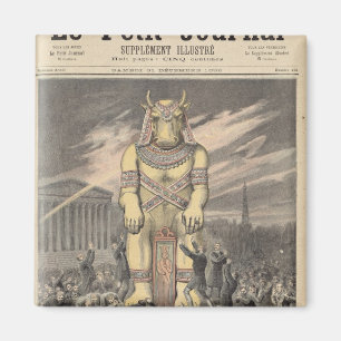 The Golden Calf Magnet