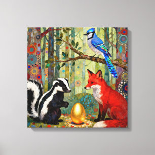 “The Golden Dilemma” Canvas Print