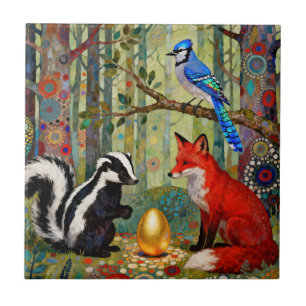 “The Golden Dilemma” Tile