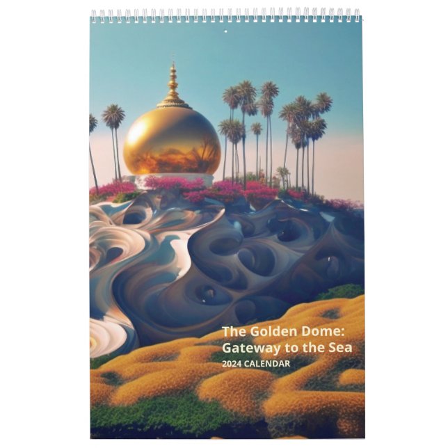 The Golden Dome: Gateway to the Sea Calendar (Cover)