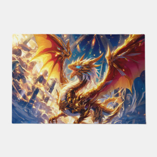 The Golden Dragon Doormat