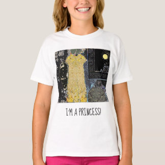 The Golden Dress "I'm a princess" Ruffle T T-Shirt
