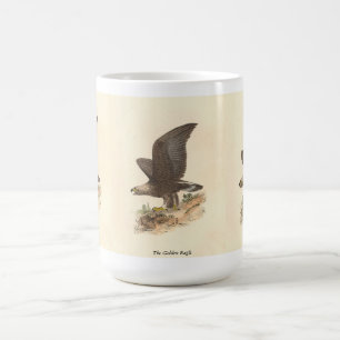 The Golden Eagle (Aquila chrysaetos) NY Bird Image Coffee Mug