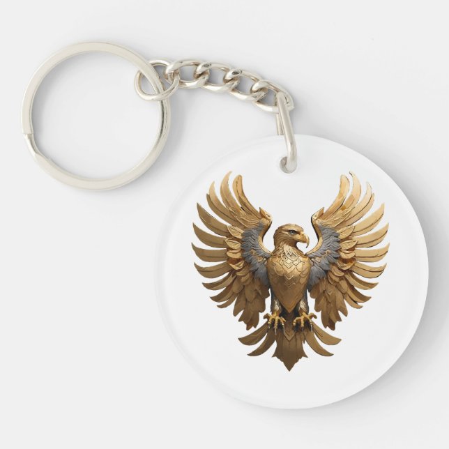 The Golden Eagle Key Ring (Front)