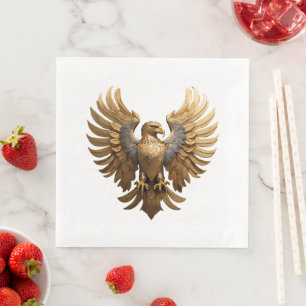 The Golden Eagle Napkin