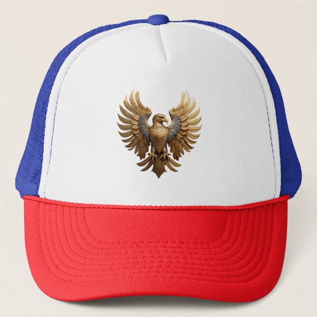 The Golden Eagle Trucker Hat (Front)