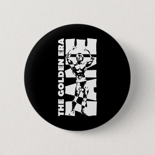 The Golden Era Zane Bodybuilding  6 Cm Round Badge