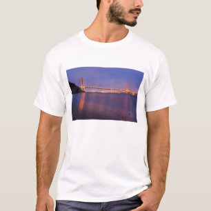 The Golden Gate Bridge at dusk from Kirby Cove T-Shirt