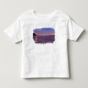 The Golden Gate Bridge at dusk from Kirby Cove Toddler T-Shirt