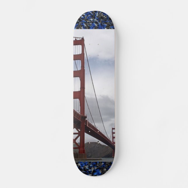 The Golden Gate Bridge San Francisco Skateboard (Front)