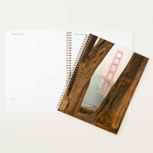 The Golden Gate Bridge   Trees from Overlook View Planner