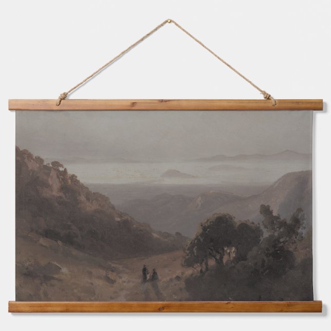 The Golden Gate by William Keith Hanging Tapestry (Front)