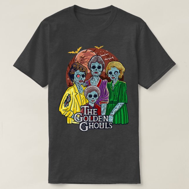 The Golden Ghouls Halloween 274 T-Shirt (Design Front)
