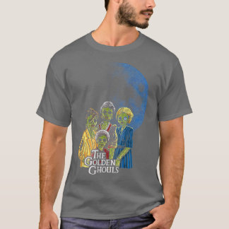 The Golden Ghouls Halloween Zombie Art Fun 277 T-Shirt