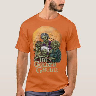 The Golden Ghouls Halloween Zombie Inspired Art 27 T-Shirt