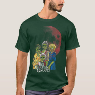 The Golden Ghouls Halloween Zombie Inspired Art Fu T-Shirt