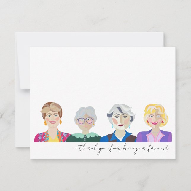 The Golden Girls Notecards (Front)