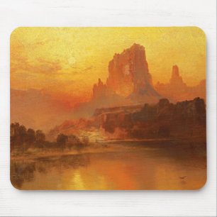 The Golden Hour, Moran, 1875 Mouse Pad