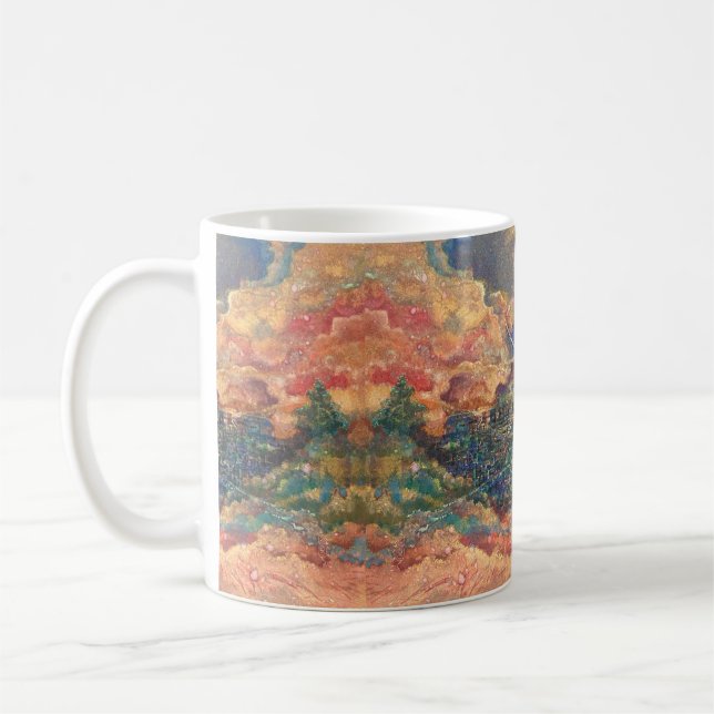 The Golden Journey Coffee Mug (Left)