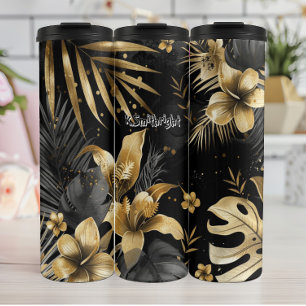 The Golden Jungle Thermal Tumbler
