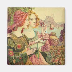 The Golden Legend, 1897, from 'L'Estampe Moderne', Magnet