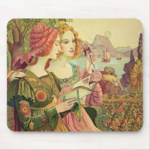 The Golden Legend, 1897, from 'L'Estampe Moderne', Mouse Pad