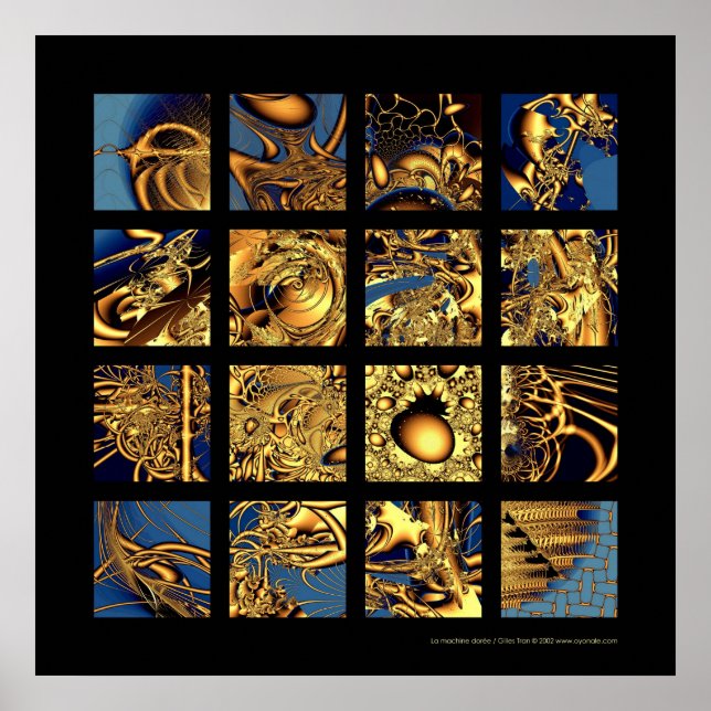 The golden machine poster (Front)