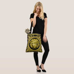 The Golden Medusa Tote Bag