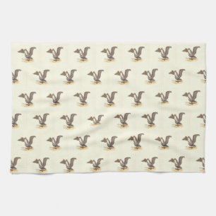 The Golden or Baltimore Oriole (Icterus galbula) Tea Towel