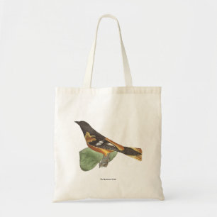 The Golden or Baltimore Oriole (Icterus galbula) Tote Bag