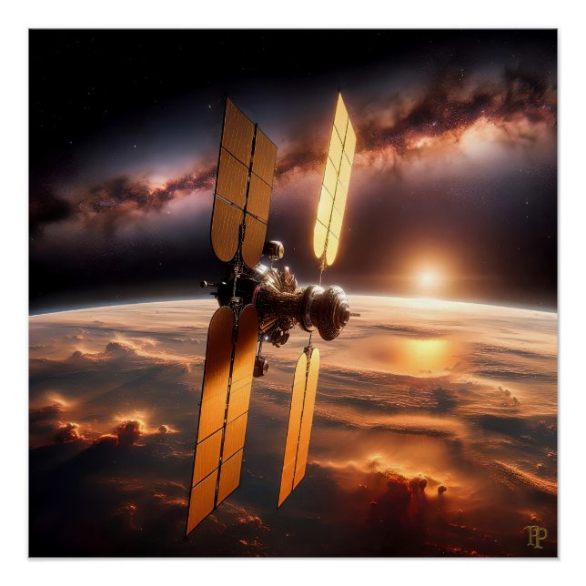 The Golden Orbital Poster (Front)