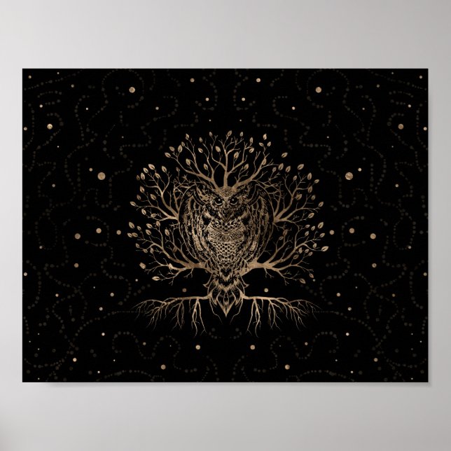 The Golden Owl Tree Poster (Front)