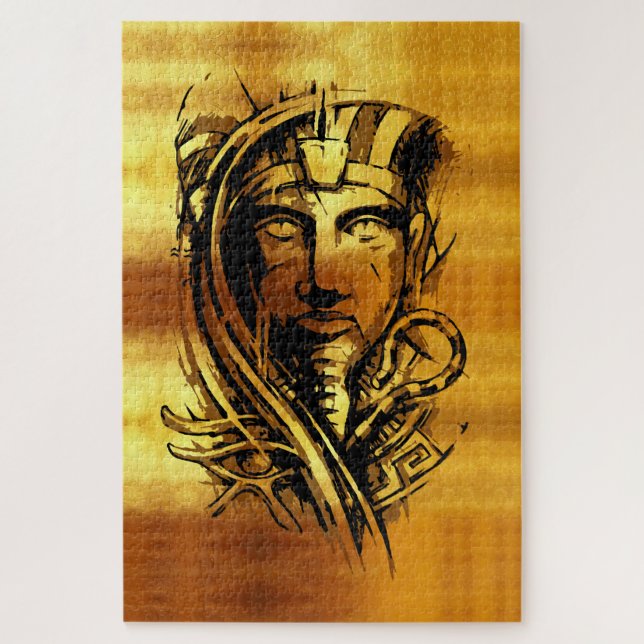The Golden Pharaoh Jigsaw Puzzle (Vertical)