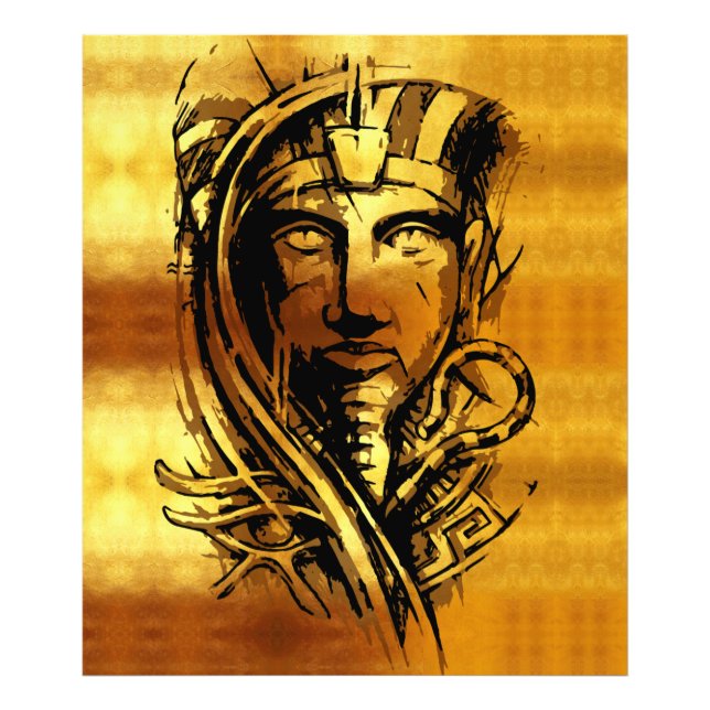 The Golden Pharaoh Photo Print (Front)