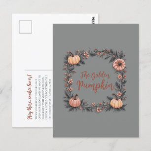 The Golden Pumpkin Postcard