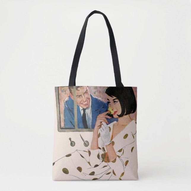 The Golden Rose Tote Bag (Front)