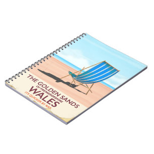 The Golden Sands of Pembrokeshire,Wales Notebook